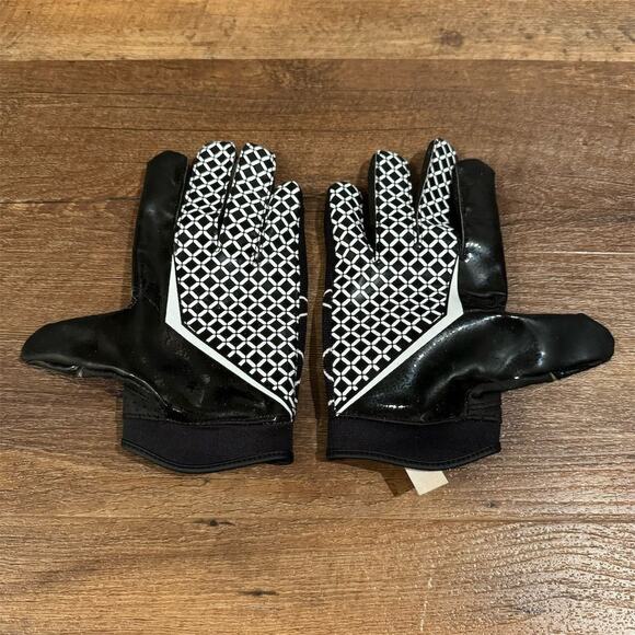 Seibertron Pro 3.0 Elite Football Receiver Gloves Black/White Ultra Light Medium - Picture 2 of 8